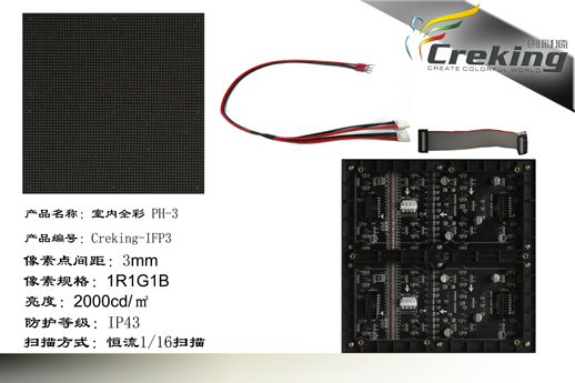 P3室内全彩表贴